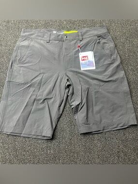 Helly Hansen HP Club Shorts Sailing Outdoor Grey Mens 36- NWT